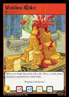 Volcano Cake